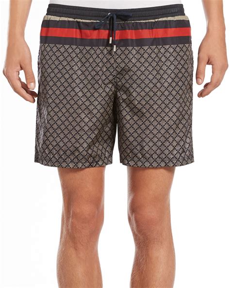 gucci men's swimsuit|gucci swim trunks for men.